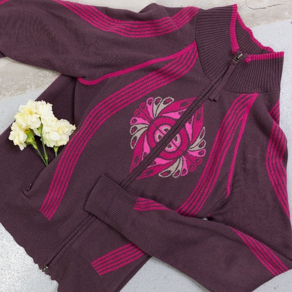 Athleta Jackets & Blazers - Athleta - Zip Jacket - Purple/Pink